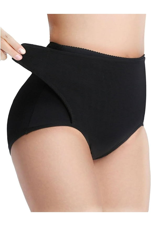 Postpartum Underwear Tummy Control Belly Wrap for Women C Section Underwear Fupa Control Panties
