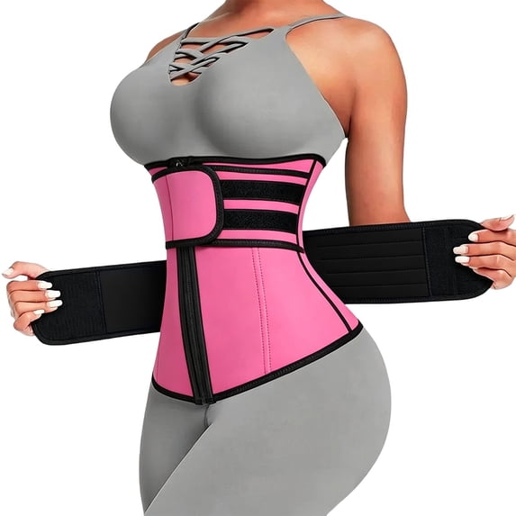 Postpartum Waist Trainer Zipper Body Shaper Women Shapewear Corset Belt