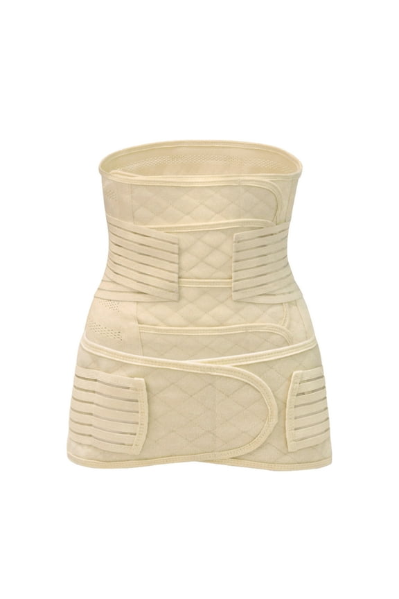 Postpartum abdominal support recovery belt pregnancy, maternity special abdominal belt, women's body shaping girdle-2XL