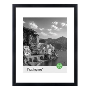 Postrame 11x14 Picture Frame Black, Display Pictures 8x10 or 11 x 14, Photo Frames for Wall Hanging