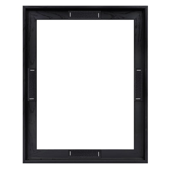 Postrame Canvas Float Frames 11x14, Black Frame for Finished Canvases Paintings-No Glass or Backing