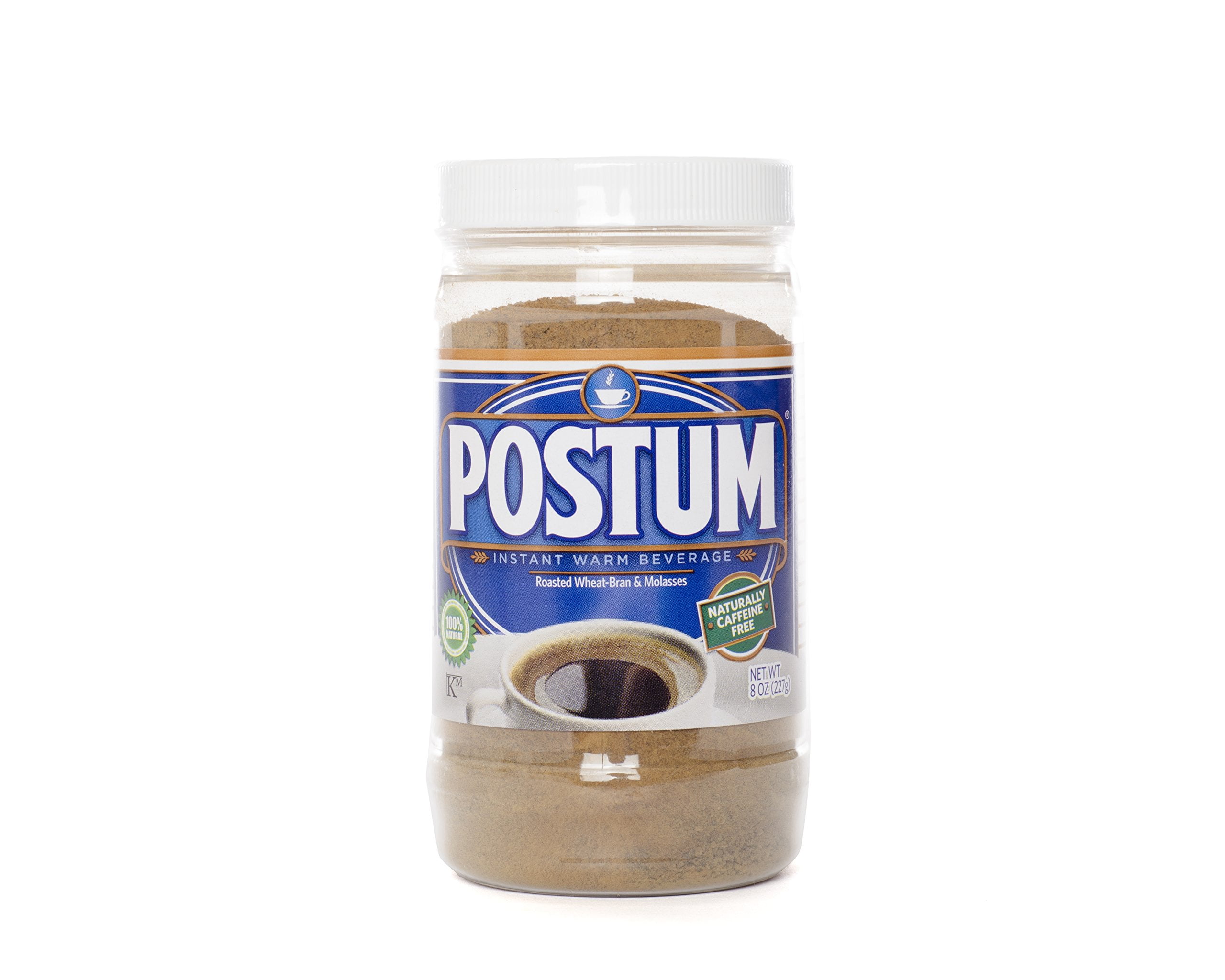 Postum Roasted Wheat Bran & Molasses Substitute Coffee, 8 Oz (Pack of