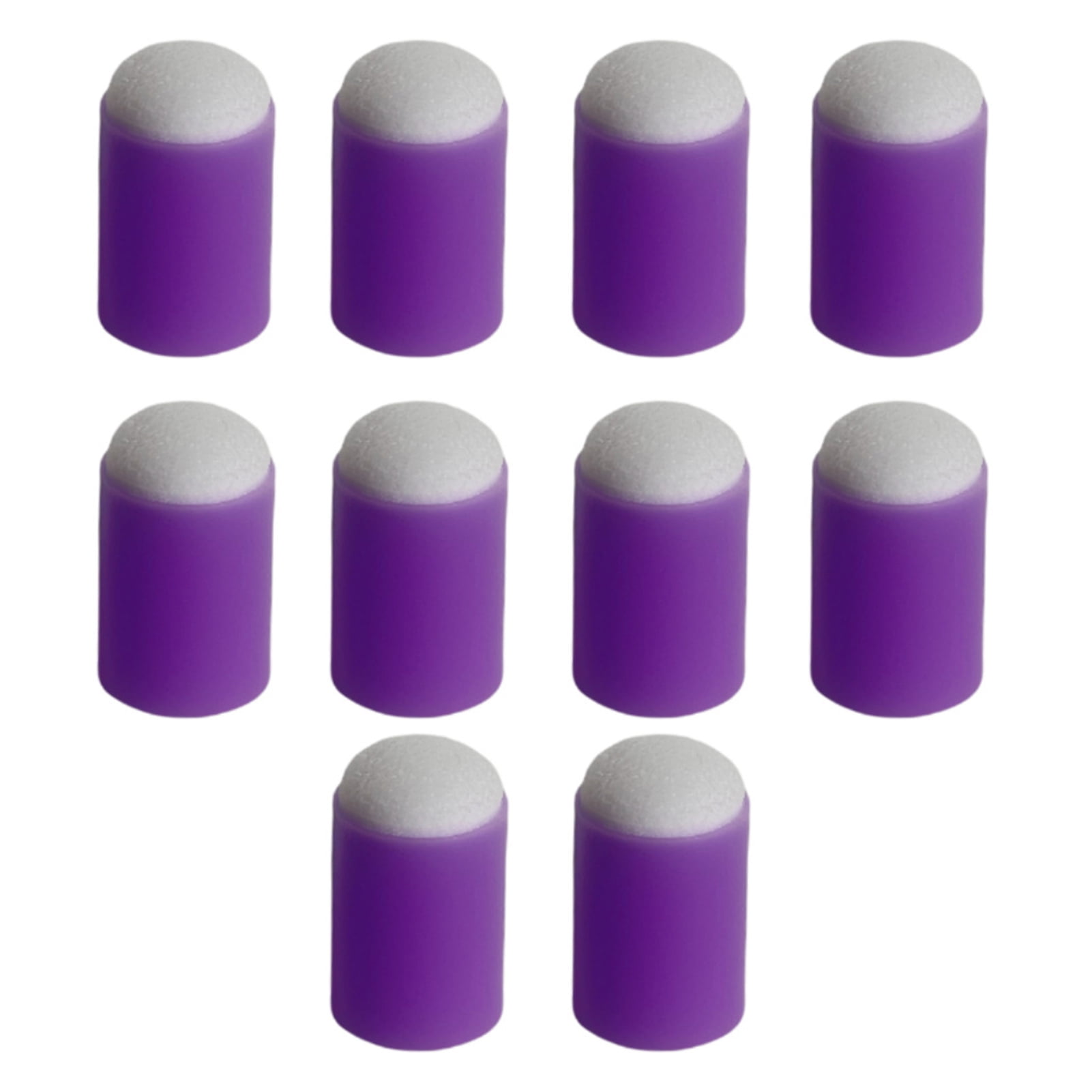 Postuois 10 Pcs Sponge Daubers Finger Sponges Finger Painting Sponge