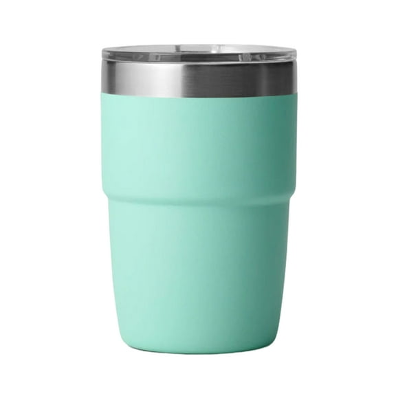 Postuois 6/8 Oz Stainless Steel Vacuum Cup Insulated Espresso Coffee Mug Ceramic Lining Stackable Portable Travel Thermal Mug
