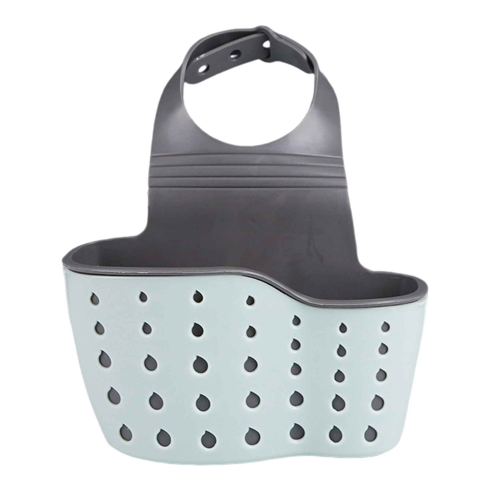 Postuois Double Layer Sink Hanging Basket Large Capacity Quick Drain