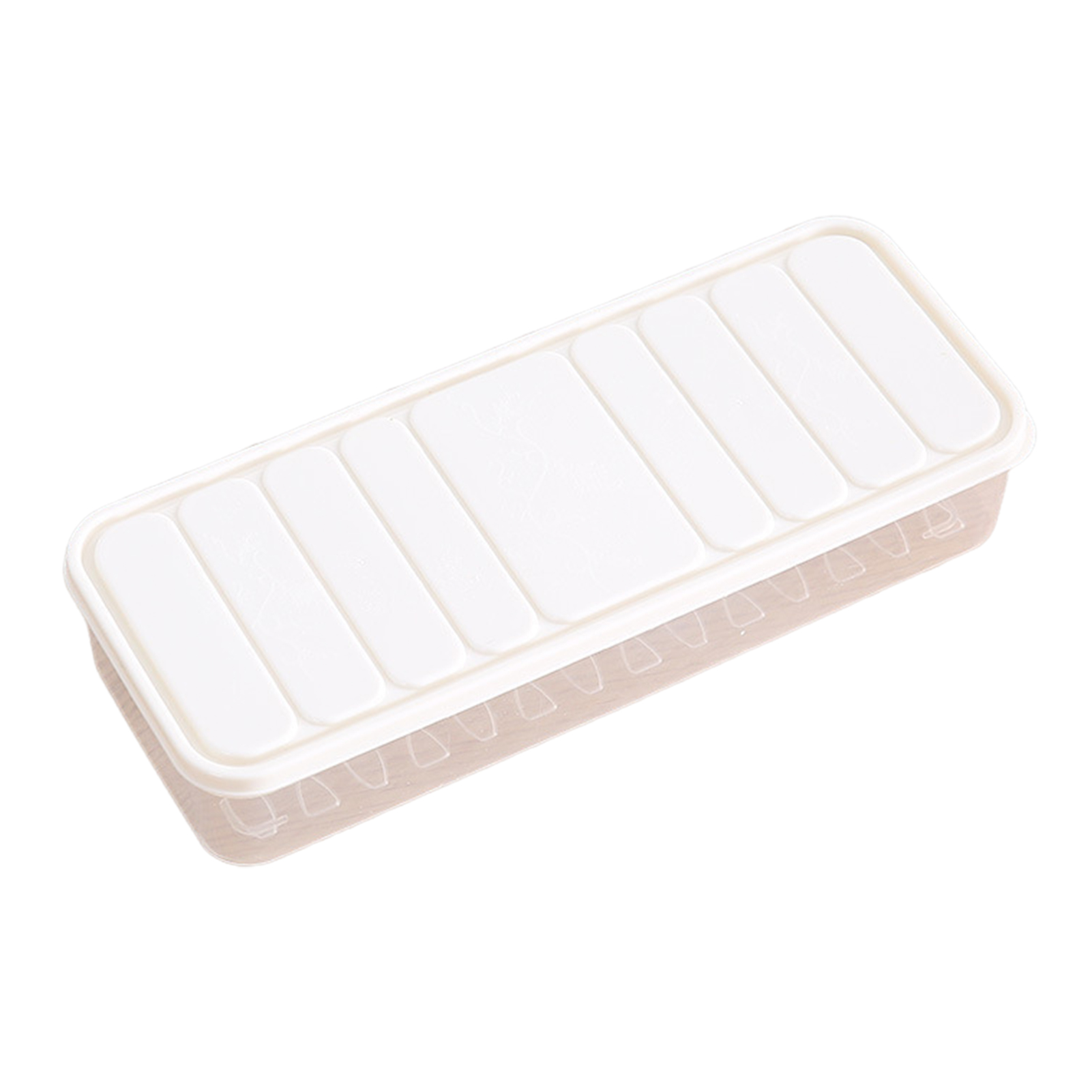 Postuois Dumpling Storage Box Large Capacity Refrigerator Organizer