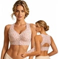 thumbnail image 1 of Posture Bra for Women Front Closure Wireless Back Posture Support Bra, 1 of 8
