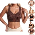 thumbnail image 1 of Posture Bra for Women Wireless Corrector Bra Wide Strap Back Support Full Coverage Bra, 1 of 9
