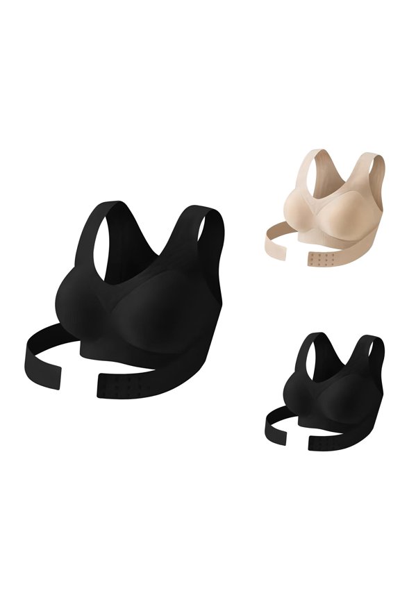 Posture Bras for Women Push Up Bra High Support Posture Full Coverage Seamless Bralettes Beauty Back No Underwire Bralettes