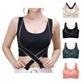 thumbnail image 1 of Posture Bras for Women Wireless Push Up Back Support Bra Everyday Bra Size M-3XL, 1 of 4