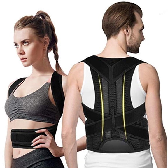 Posture Corrector , Adjustable Upper Back Brace