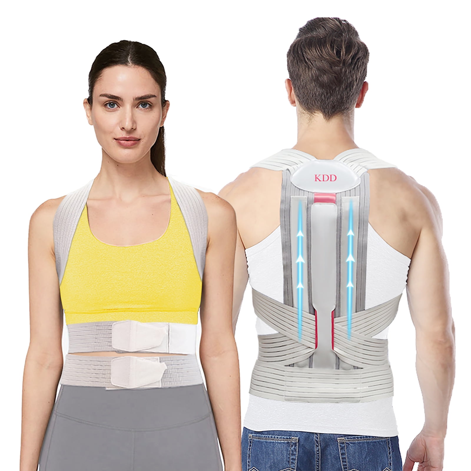 Women Medical Scoliosis Posture Corrector Spine Back Support Shoulder Brace  Belt