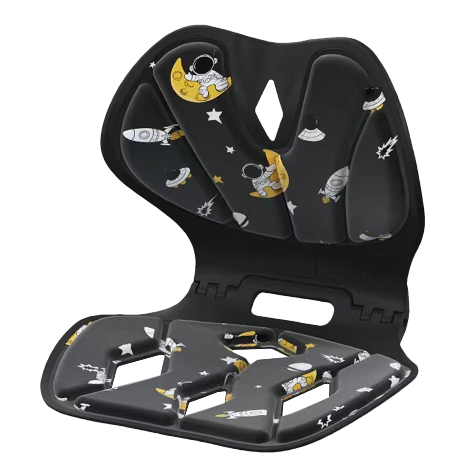 Posture Corrector Chair Folding Waist Back Support Chair Ergonomic