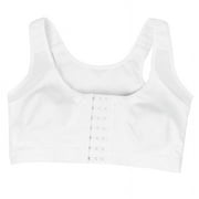 ABCELIT Posture Corrector Lift Up Bra Women New Cross Back Bra Breathable Underwear Shockproof Sports Support Fitness Vest Bras White XL