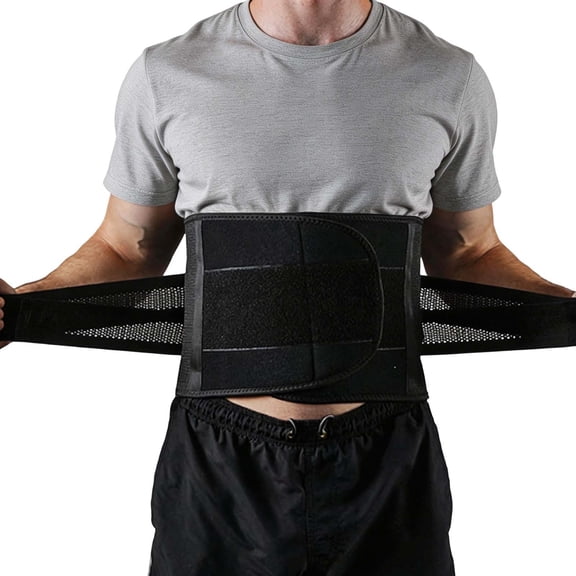Posture Corrector For Men,Back Brace For Women,Dualstrap Back Brace With Removable Support Stays Waist Protection Adult Sports Fitness Outdoor Protective Belt.Black(L)