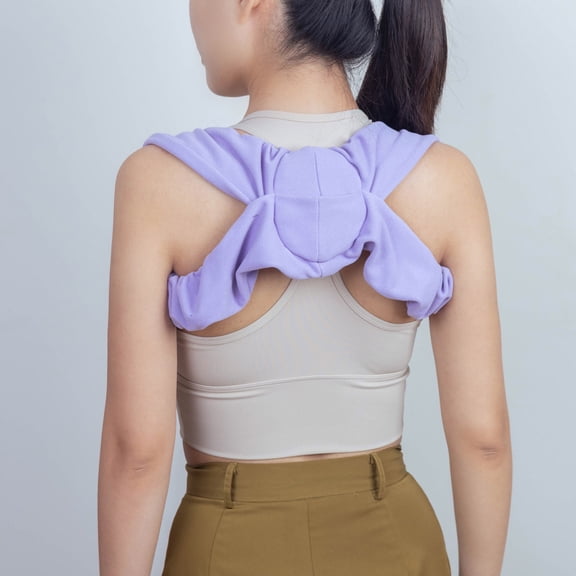 Posture Corrector for Men Women Adults, Thin Invisible Back Support Brace for Rounded Shoulders & Hunchback, Comfortable Posture Alignment for Students Office Workers, Wear While Sleeping or Working