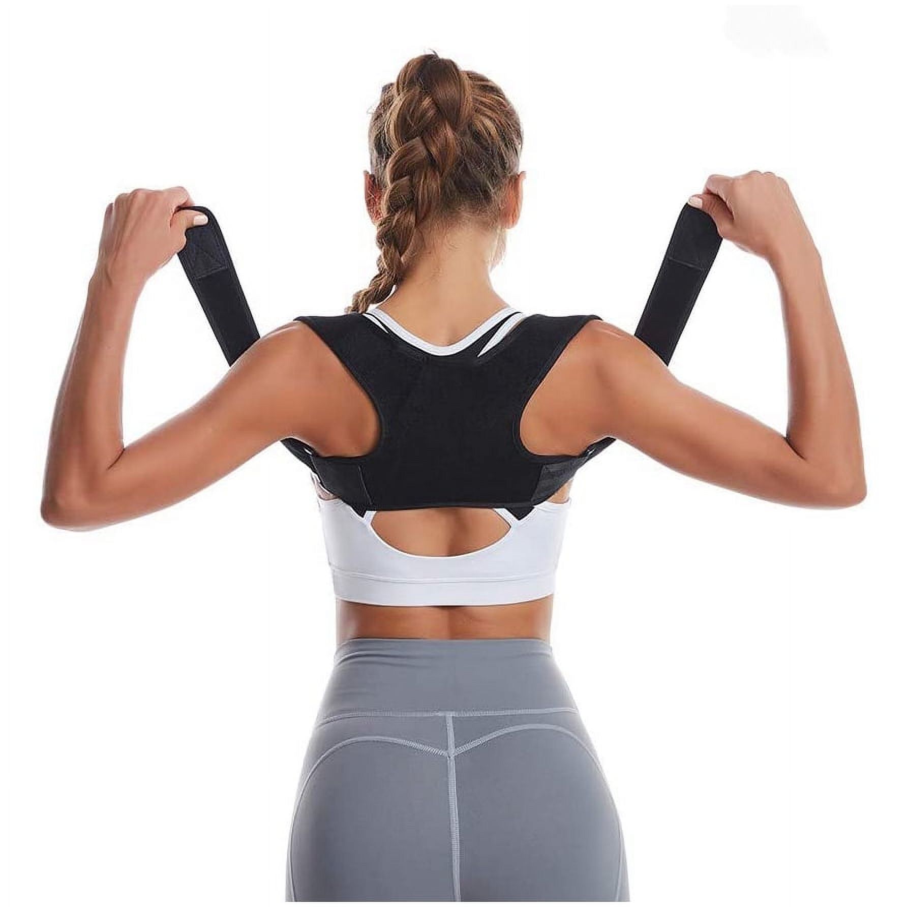 Posture Corrector for Women and Men - Adjustable Upper Back Brace - for Support and Providing Pain Relief from Neck,Back and Shoulder, Improve Eliminate Bad Posture for Correct Posture - image 1 of 6