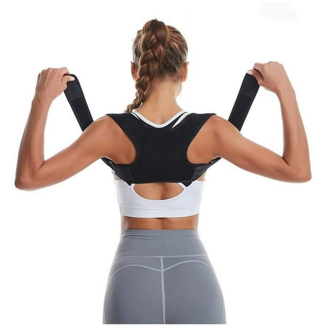 Posture Corrector for Women and Men - Adjustable Upper Back Brace - for Support and Providing Pain Relief from Neck,Back and Shoulder, Improve Eliminate Bad Posture for Correct Posture
