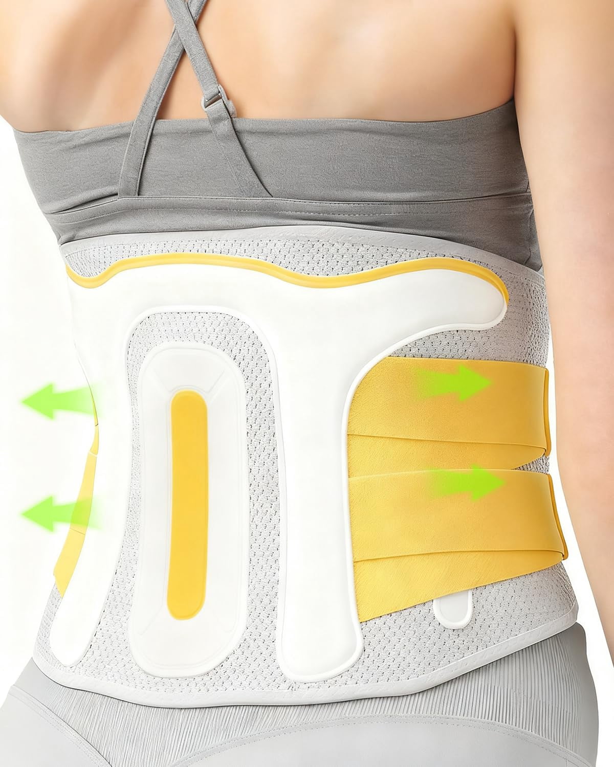 Posture Corrector For Women and Men, Breathable Waist Lumbar Support ...