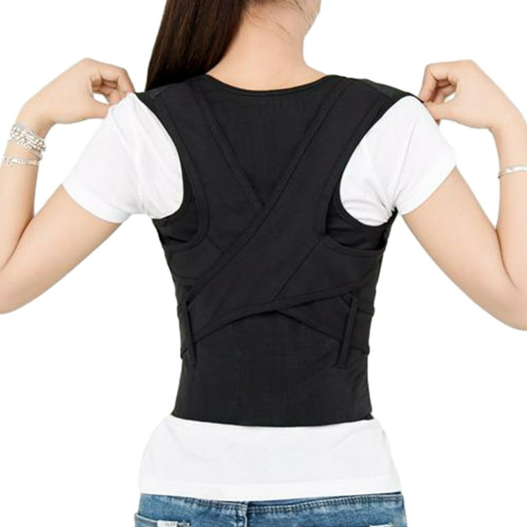 Posture Corrector For Women & Men - Adjustable Back Brace With Bionic ...