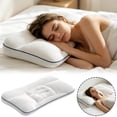 thumbnail image 1 of Posture Pillow for Neck and Shoulder, 2026 Ergonomic Sleeping Cooling Pillow with 5-Zone Support for Back Side and Stomach Sleepers(Pillow + Pillowcase), 1 of 9