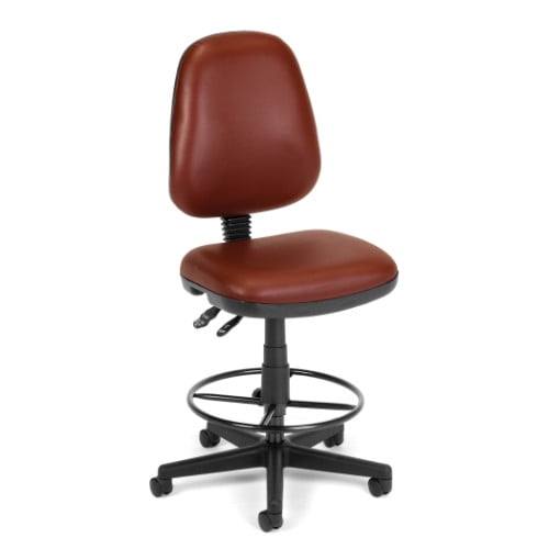 Posture Task Chair w Drafting Kit Base (Wine)