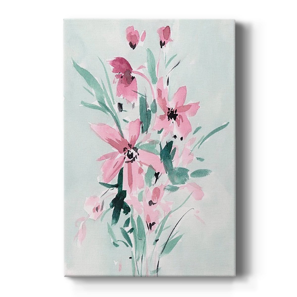 Posy Blooms II Premium Gallery Wrapped Canvas - Ready to Hang