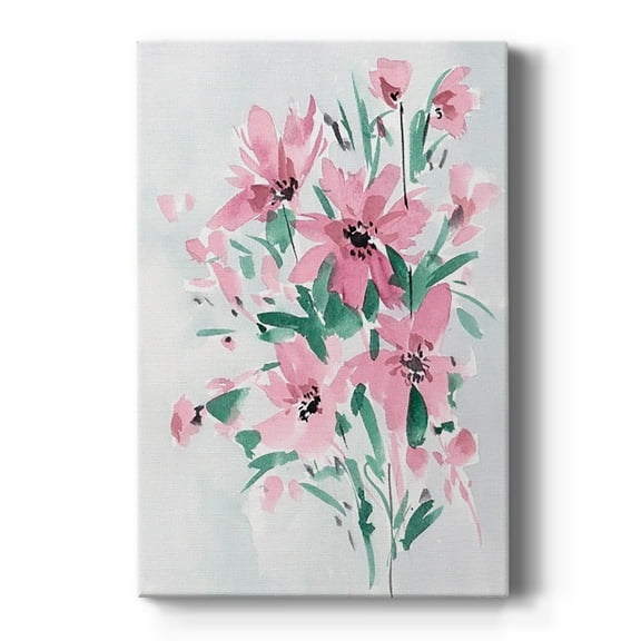 Posy Blooms III Premium Gallery Wrapped Canvas - Ready to Hang