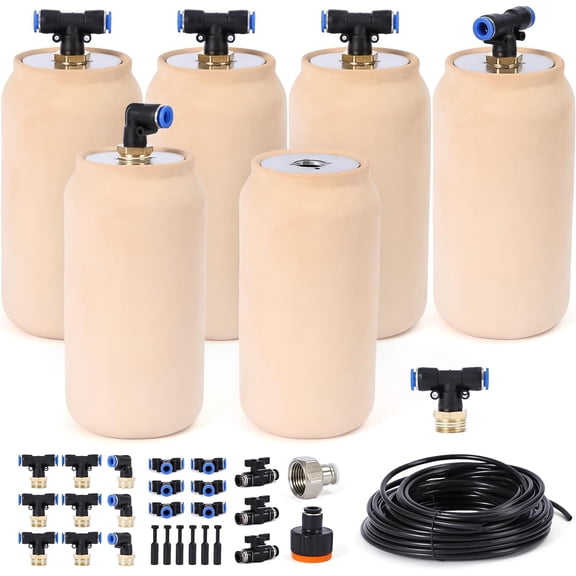 Pot 30oz Insert Devices for Vacation Garden Use Drip Irrigation System Olla Watering System Terracotta Olla Pots Automatic Tree Waterer Plant Watering Devices