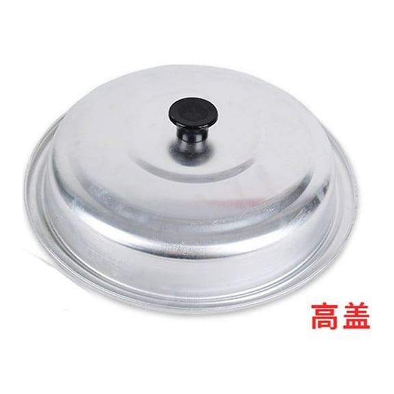 Aluminum Replacement Lid for Pot, Wok, and Pan - Cookware Cover, Universal Fit, Kitchen Accessory