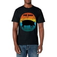 thumbnail image 1 of Pot Belly PIG DAD Vintage Retro Men Women Kids Teen Tee Gift T-Shirt, 1 of 4
