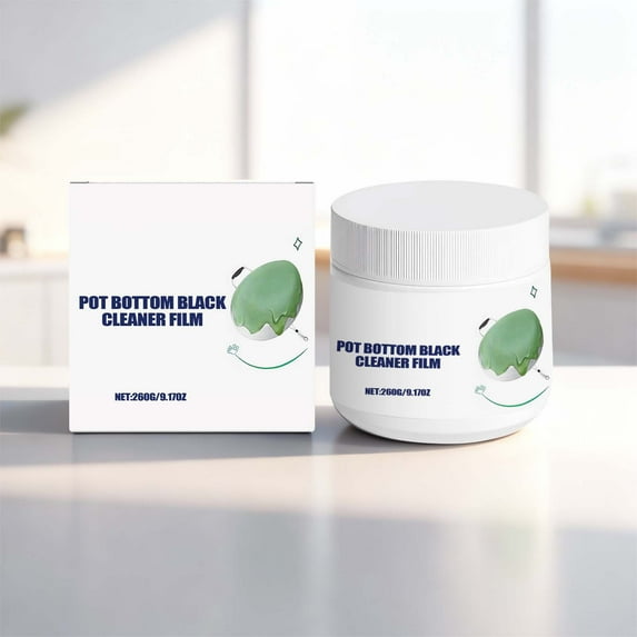 Pot Bottom Cleaning Paste, Grease and Rust Remover, Cookware Cleaner Paste, Stainless Steel Pot Cleaner, Burnt Food Remover, Kitchen Cleaner Paste, Multi-surface Cleaner
