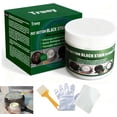 thumbnail image 1 of Pot Bottom Black Stain Cleaner Set, Stainless Steel Cleaning & Polishing,Powerful Kitchenware Cleaner, Cooktop Pot Cleaner Effortless for Burned Cookware,Multi-purpose Oil Stain Remover (400g), 1 of 4
