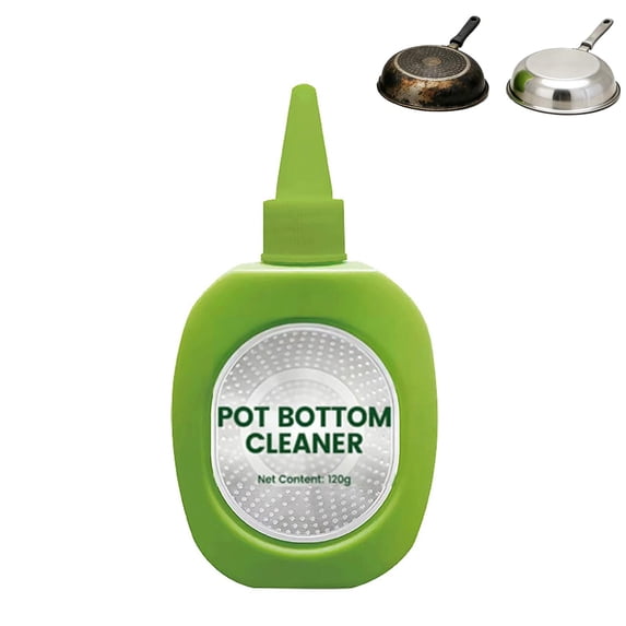 Pot Bottom Stain & Grime Remover, Powerful Pot Bottom Cleaner for Removing Residue from Stainless Steel Cookware (1pcs)