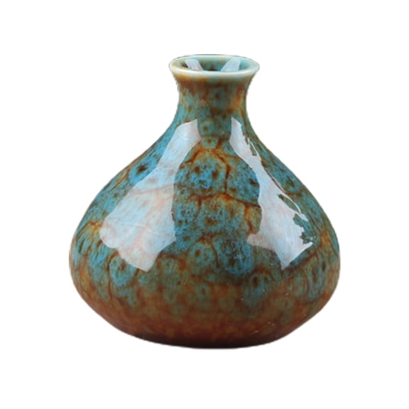 Pot Ceramic Ceramics Green Bule Decoration Yellow Red Living Room Home Decor Flower Vases