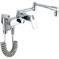 Pot Filler Faucet, All Copper WallMounted Hot and Cold Water Mixer Tap