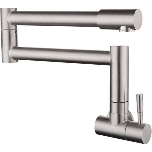 Pot Filler Faucet Single Cold Water Stainless Steel Kitchen Faucet