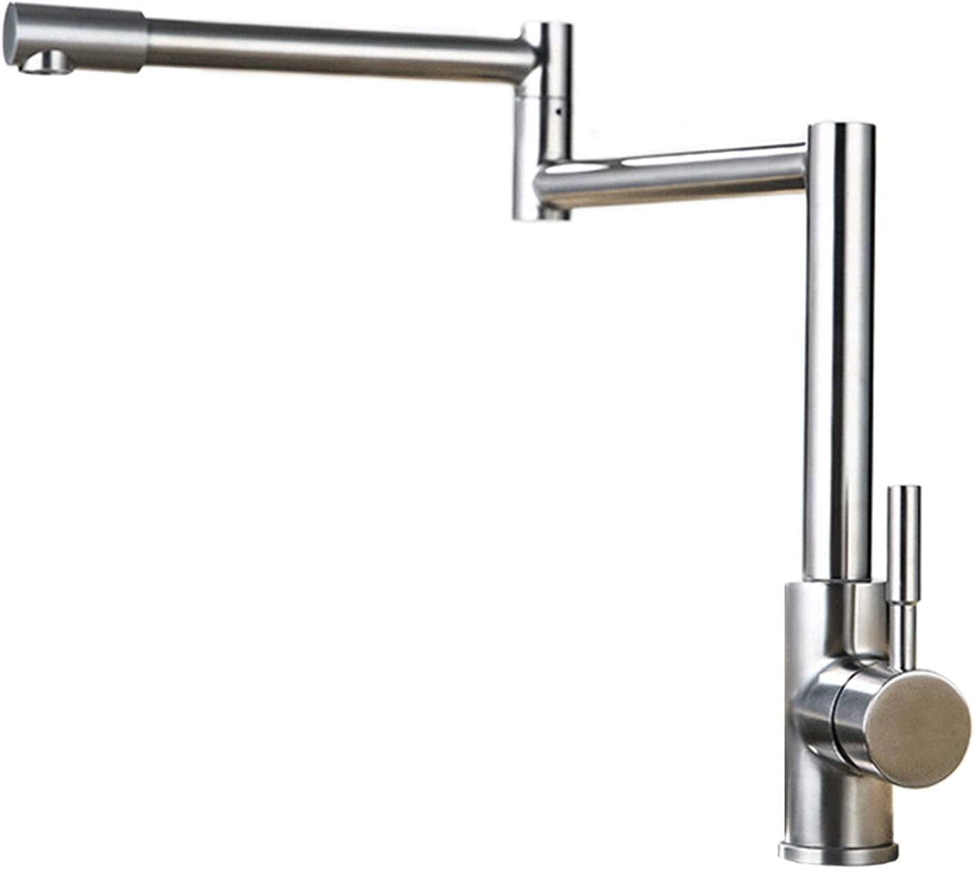 Pot Filler Faucet, Stainless Steel Folding Stretchable Kitchen Sink