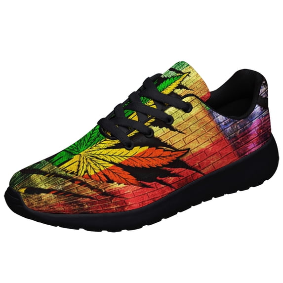 Pot For Pride LGBT Shoes Sneakers for Women Men Black Size 13
