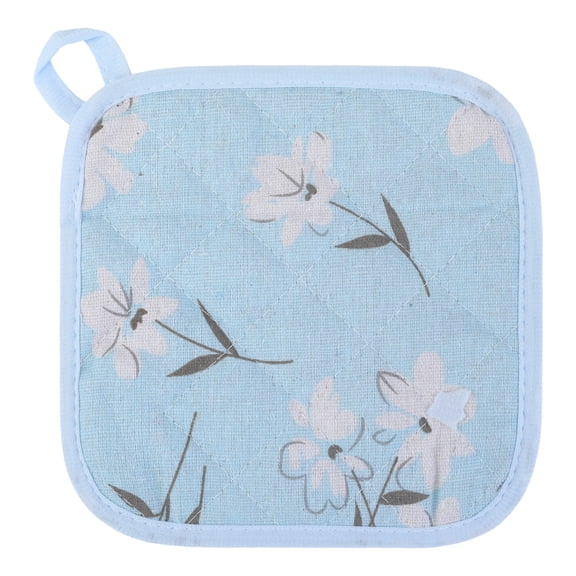 Pot Holders, Heat Resistant Trivets, Non-Slip Hot Pads for Countertops, Oven Pot Holders for Cooking, Baking, and Barbeque Blue 2Pcs