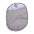 thumbnail image 1 of Pot Holders ,Silicone Hot Pads for Kitchen,Heat Resistant Oven Mitts Pads with Pockets Non Slip Grip, Large Potholders,Trivets for Cooking, Baking for Kitchen Baking Cooking Mitt(Grey,9.84x7.48"), 1 of 9