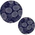 thumbnail image 1 of Pot Holders Trivets Set Cotton Potholders Set, Hot Pads Set of 2, Summer Pineapple Hot Pot Trivets One 9.45 Inch and One 7 Inch, 1 of 7