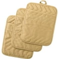 thumbnail image 1 of Pot Holders and Oven Mitts 7" X 9" Heat Resistant Cotton Pocket Pot Holder Set Feature of Non Slip Kitchen Hot Pad Oven Mitts, 3-Pack (Mojave Desert), 1 of 13