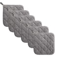 thumbnail image 1 of Pot Holders for Kitchen, Terry Pot Holder Set of 6, Heat Resistant Hot Pads for Cooking, Baking, Hot Dishes and Countertop Protection, 1 of 5