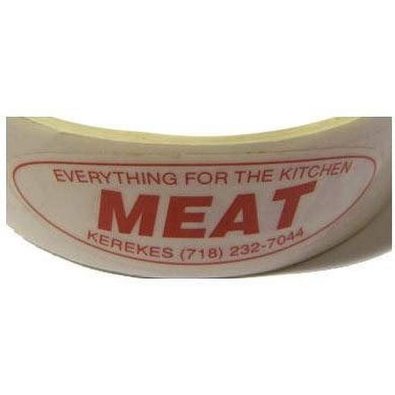 Pot Label Stickers - 20, MEAT