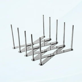 Pot Lid Holder, Adjustable Pot Lid Organizer, Kitchen Cabinet Pantry and Rack Holder Pot Lid Organizer