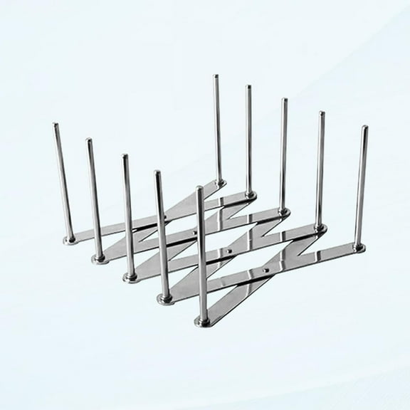 Pot Lid Holder, Adjustable Pot Lid Organizer, Kitchen Cabinet Pantry and Rack Holder Pot Lid Organizer