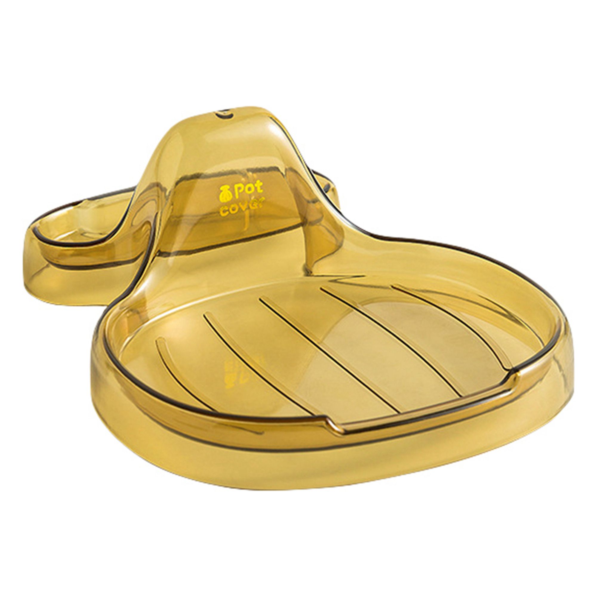 Pot Lid Holder, Spacesaving Spoon Rest Pan Lid Holder Organizer