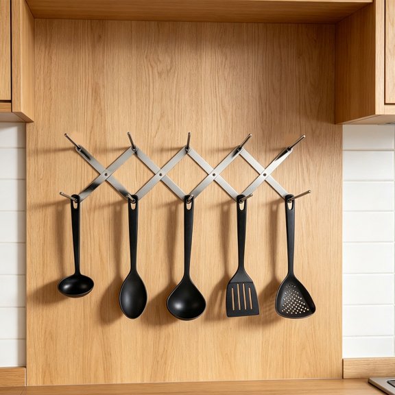 Pot Lid Organizer, Pot Lid Holder Adjustable, Pot Lid And Plate And Pans Multipurpose Organizer Rack Holder, Stainless Steel Dish Plate Drying Rack, Includes One Kitchen Rack