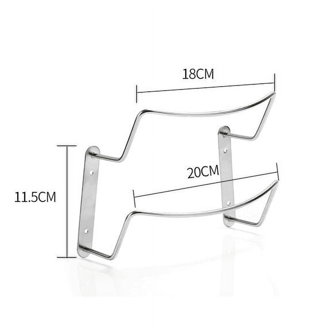 Pot Lid Organizer Wallmounted Pot Lid Drying Rack Pot Lid Holder for